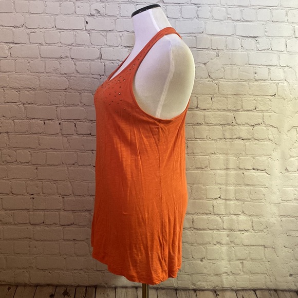 Mudd Racerback Tank with Rivet Detailing on Bust - Size Medium - Picture 3 of 10